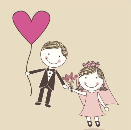 婚礼祝福美丽