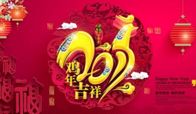 顽皮的新年问候