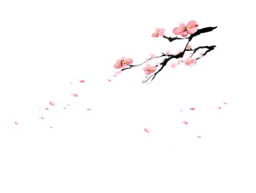 形容桃花的句子