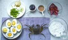 关于螃蟹的比喻句