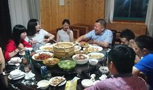 公司聚餐的句子