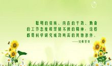 所有坚韧不拔的努力，都会得到好结果