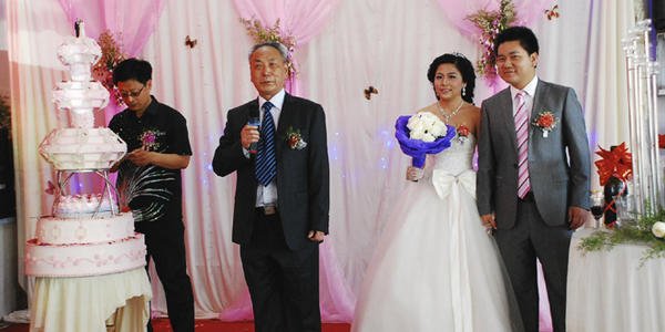 父亲的婚礼谢谢你的话