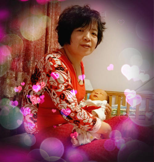 孙子满月祝贺