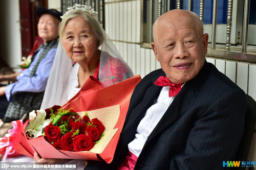 钻石婚礼留言