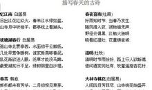 关于春的优美语句