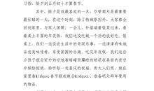 家乡过年的习俗作文