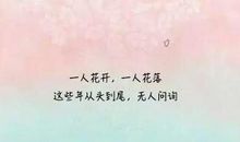 言情小说感人语句