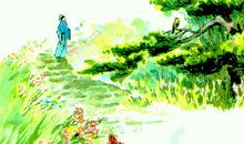 江畔独步寻花杜甫