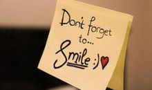 关于微笑的英语句子