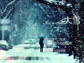 描述雪花的陈述