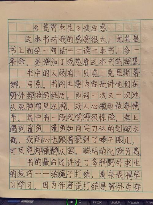 读虫后500字