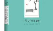 读后感:《一平方米的静心》