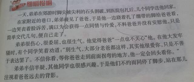 初中学生节选