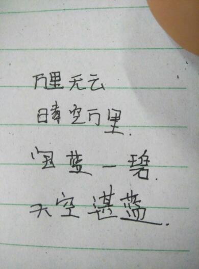 习惯用语描述较少