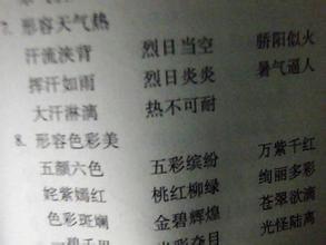 形容面孔的句子