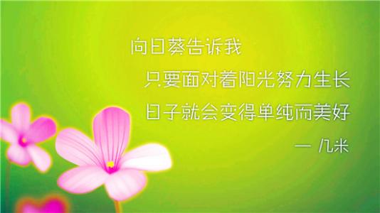 关于幸福的美丽话语
