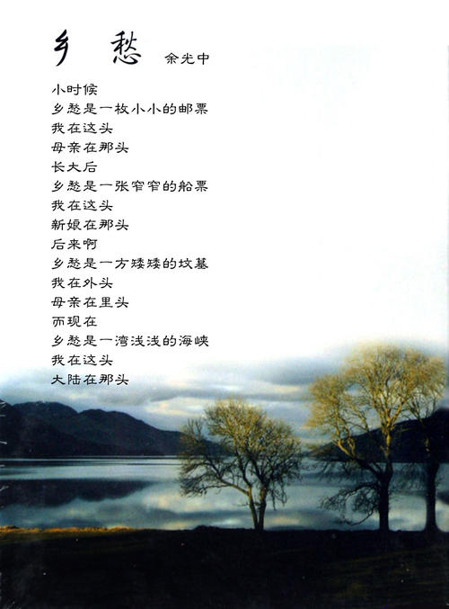 想家的诗