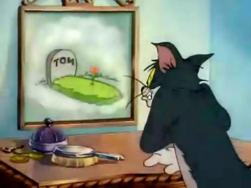 猫和老鼠，狗看着门的寓言说法