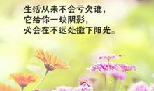 如果命运不宠你,请你别伤害自己