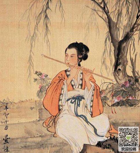 春晚在罗城听长笛的诗