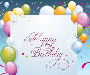 18岁生日祝贺