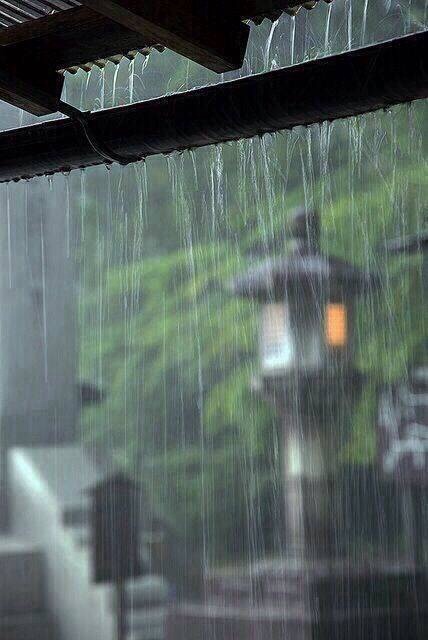 关于大雨的诗