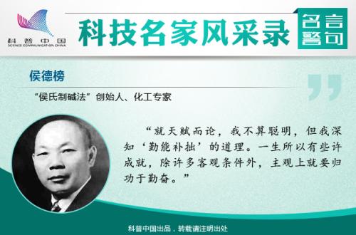 侯德邦的名言