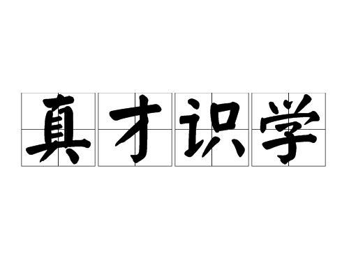 形容知识渊博的人才