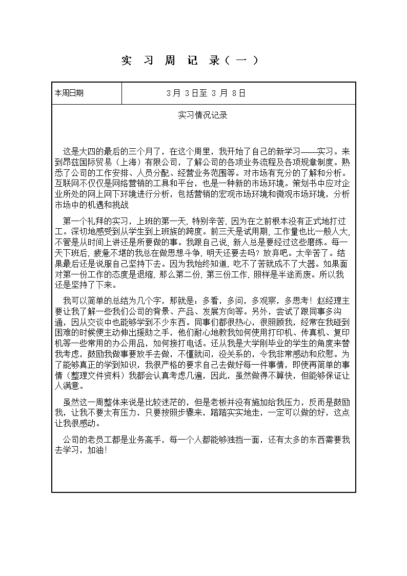 毕业设计周刊