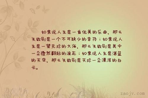 人生败笔
