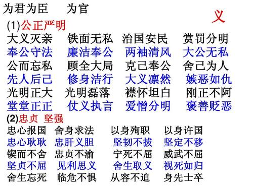 成语形容很多东西