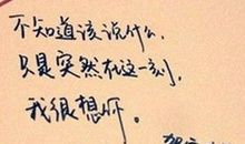 怀念一个人的句子