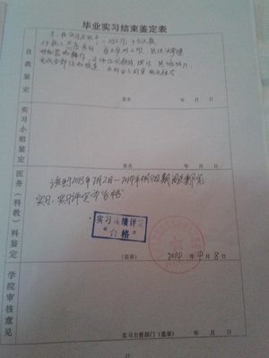 实习自我认同