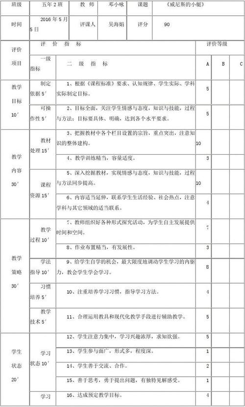五年级优秀学生的评论