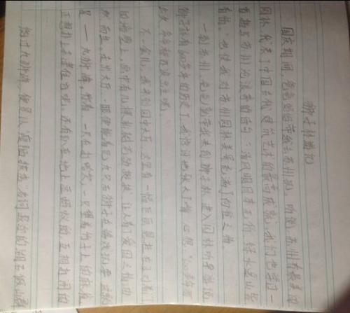 第二周600个字
