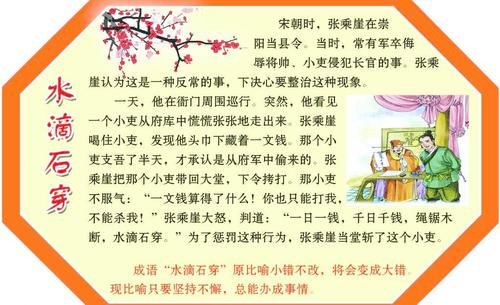 水滴石磨损