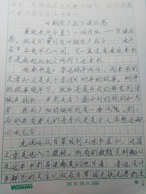 读昭化溪后600字