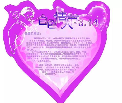 白色情人节的祝福
