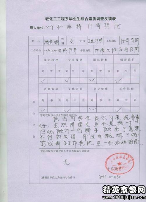 高级员工评估审查