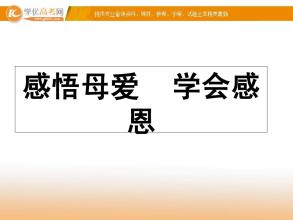感受母爱