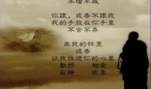 经典语录:见与不见,思念一直在;爱与不爱,心一直在