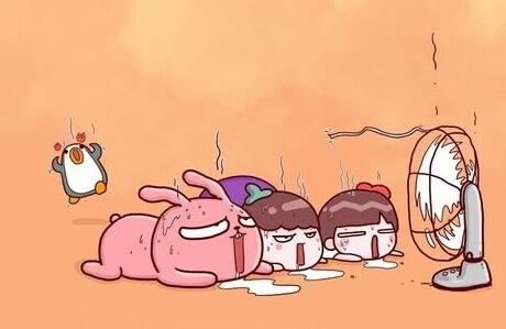 描述闷热天气的句子