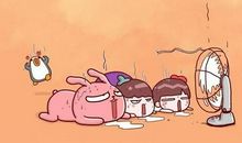 描写天气闷热的句子