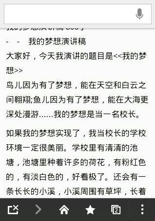 梦想演讲