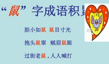 与鼠有关的成语