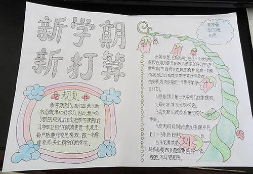 新学期的计划