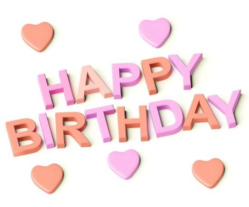 好女友生日祝福