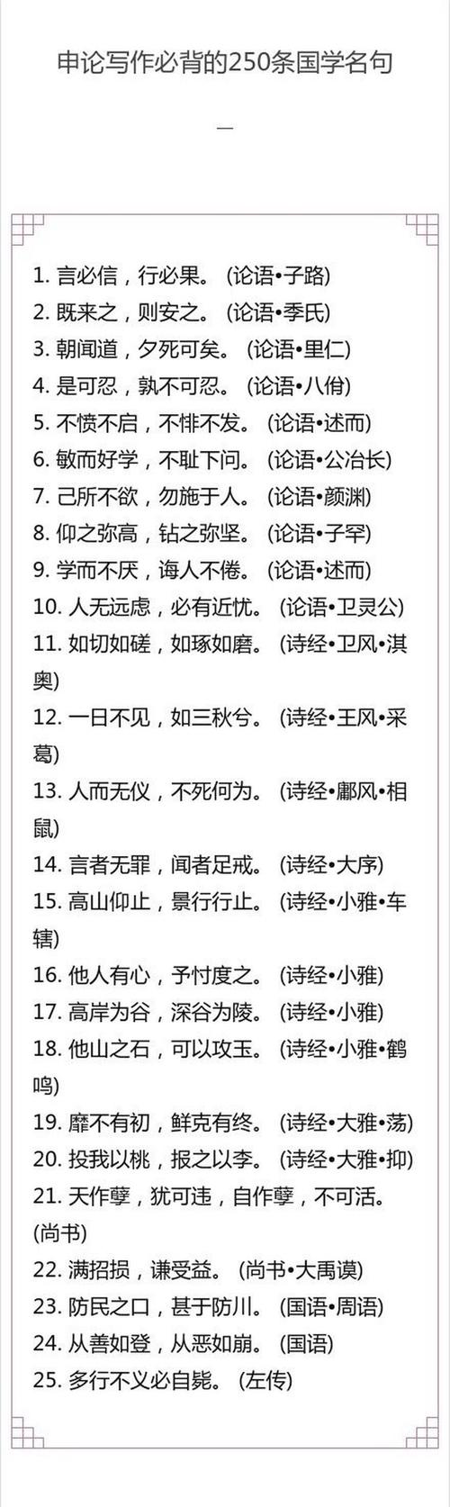 撰写著名名言的评论