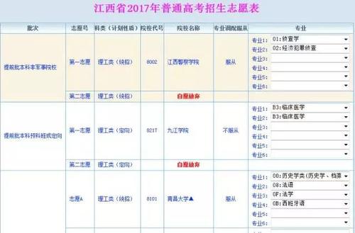高考志愿者注册：选择学校或专业
